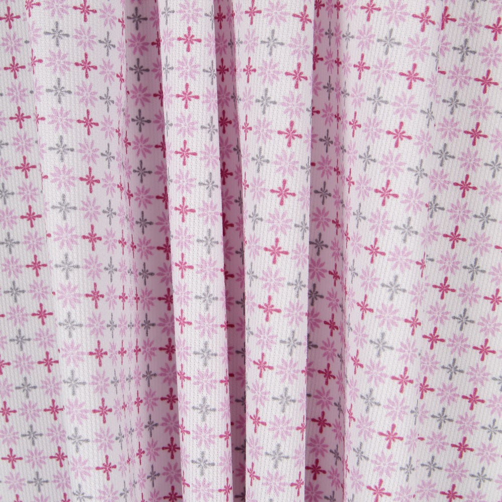 Piqué Geométrico Rosa - Ribes y Casals