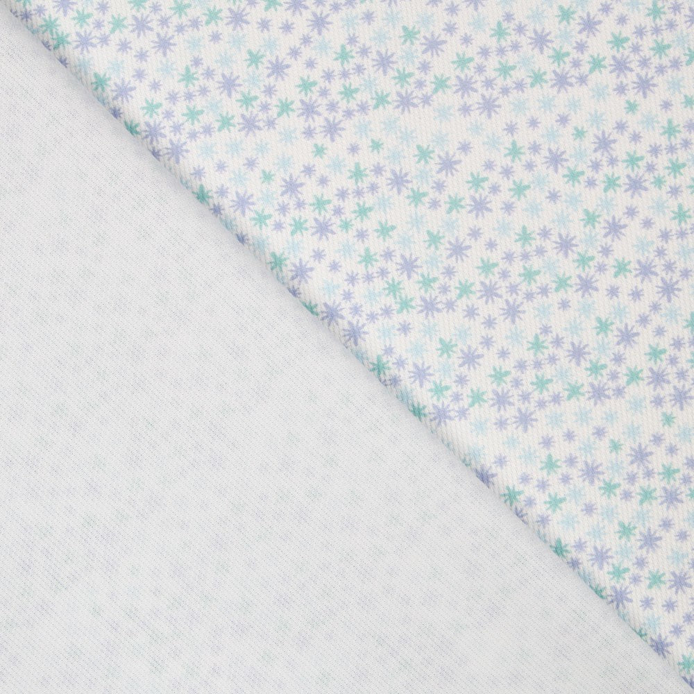 Piqué Hielo Lila Verde - Ribes y Casals