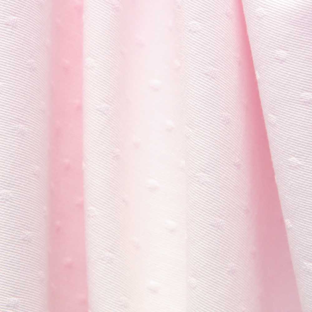 Piqué Jacquard Plumeti Rosa - Ribes y Casals