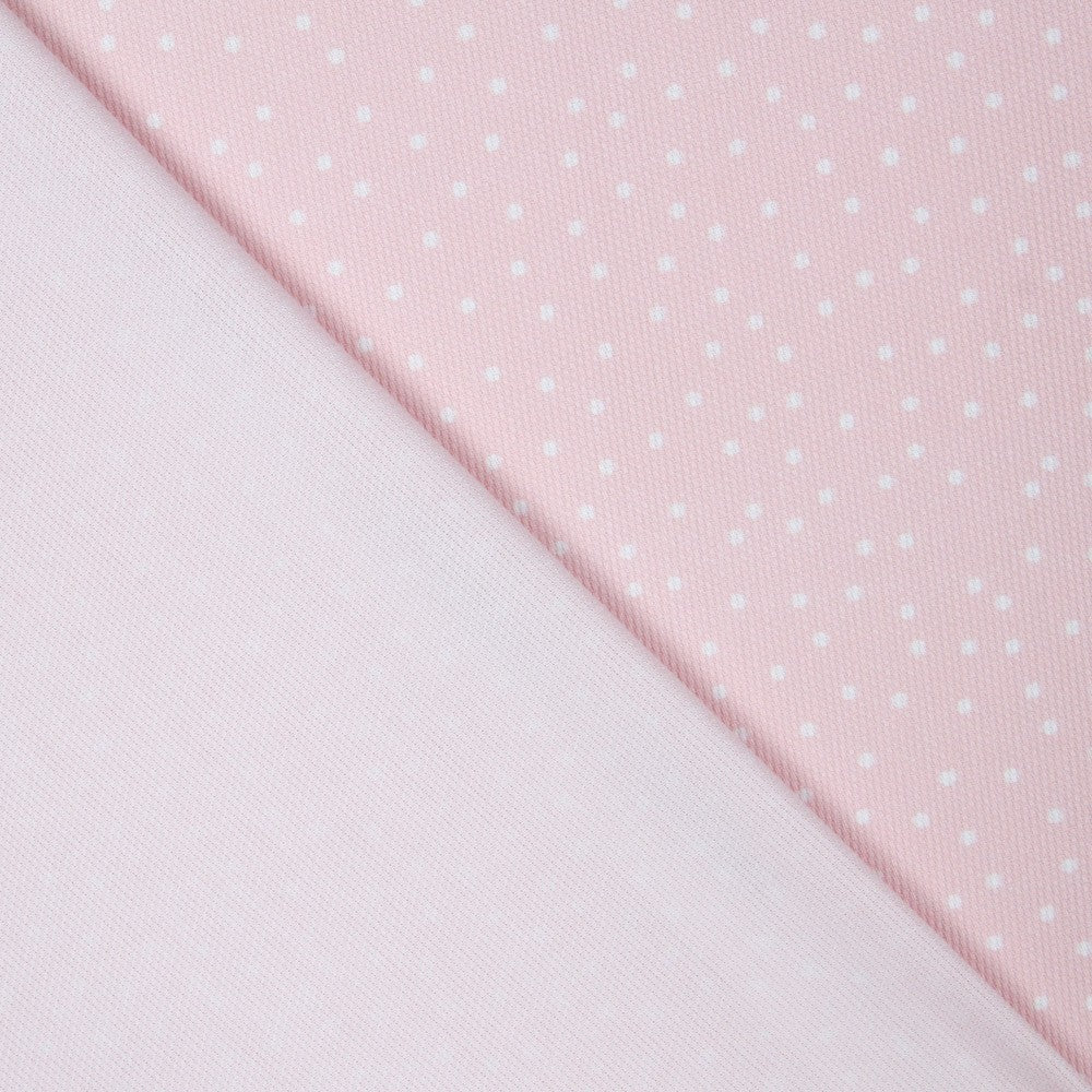 Piqué Lunar Fondo Rosa - Ribes y Casals