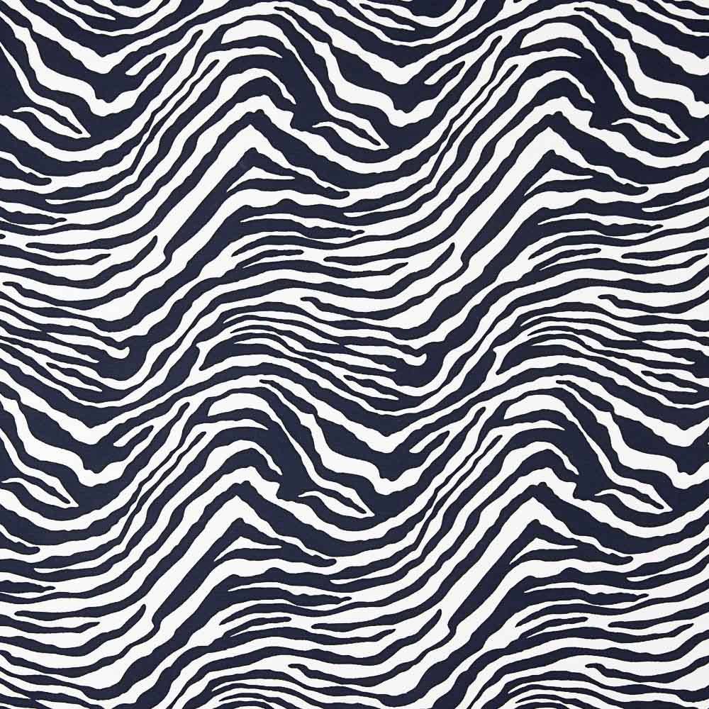 Piqué Poliéster Cebra Marino - Ribes y Casals