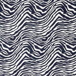 Piqué Poliéster Cebra Marino - Ribes y Casals