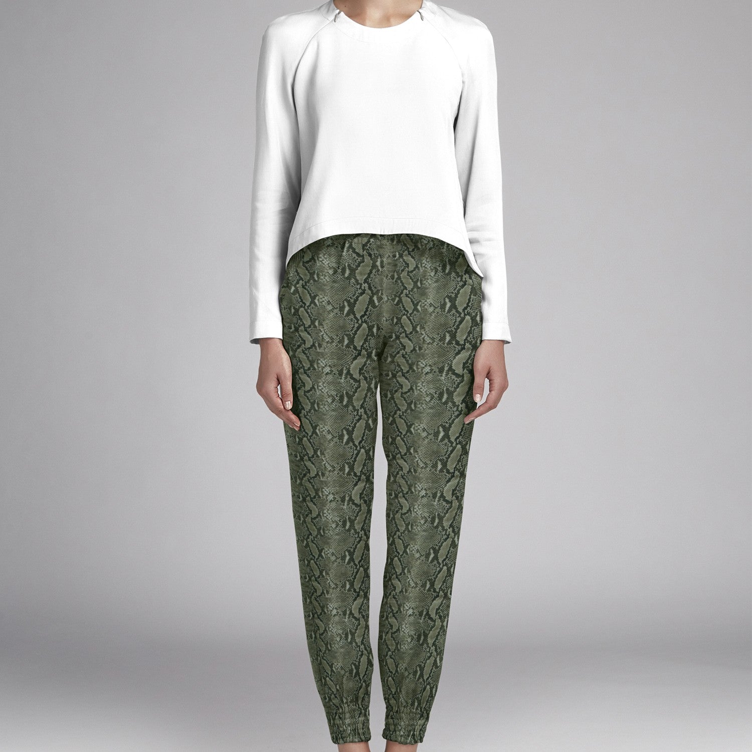 Plana Animal Print Verde - Ribes y Casals