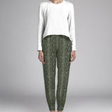 Plana Animal Print Verde - Ribes y Casals