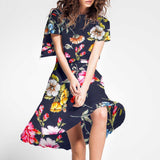 Plana Spandex Bouquet Marino - Ribes y Casals