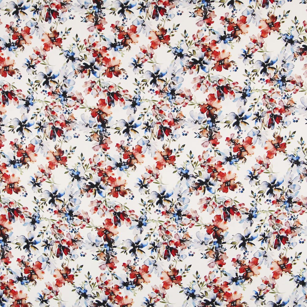 Plana Spandex Floral Cruda - Ribes y Casals