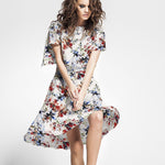 Plana Spandex Floral Cruda - Ribes y Casals