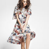 Plana Spandex Floral Cruda - Ribes y Casals