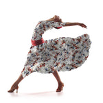 Plana Spandex Floral Cruda - Ribes y Casals