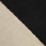Plana Doble Cara Jacquard Negro - Ribes y Casals