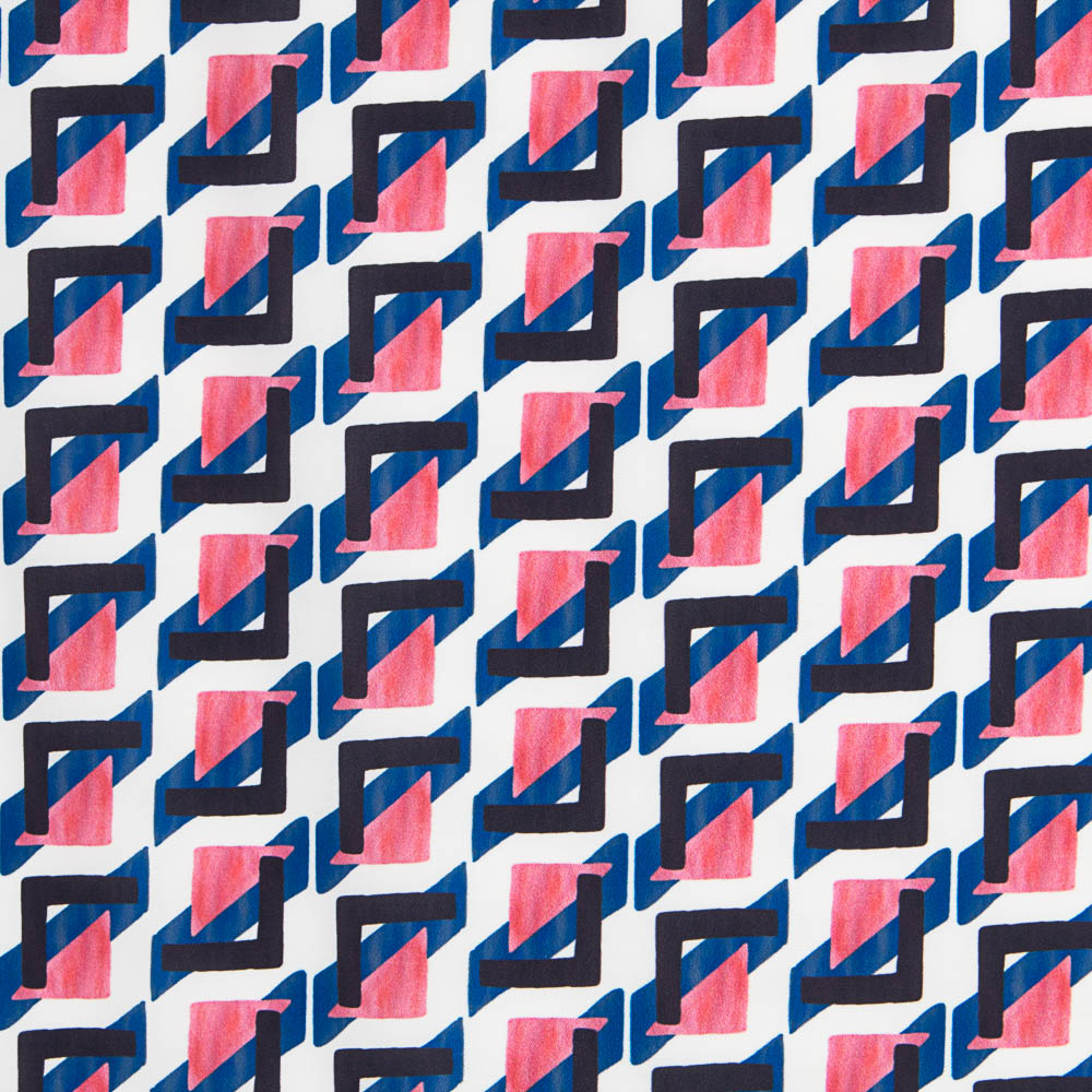 Plana Poliéster Cruz Fucsia - Ribes y Casals