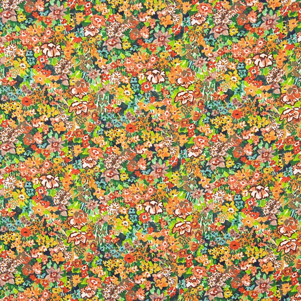 Plana Poliéster Flores Pintura - Ribes y Casals