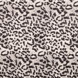 Satén Poliéster Leopardo Gris - Ribes y Casals