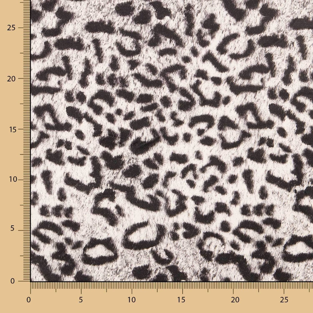Satén Poliéster Leopardo Gris - Ribes y Casals
