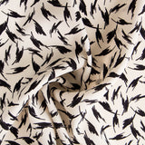 Plana Poliéster Trazos Negros - Ribes y Casals