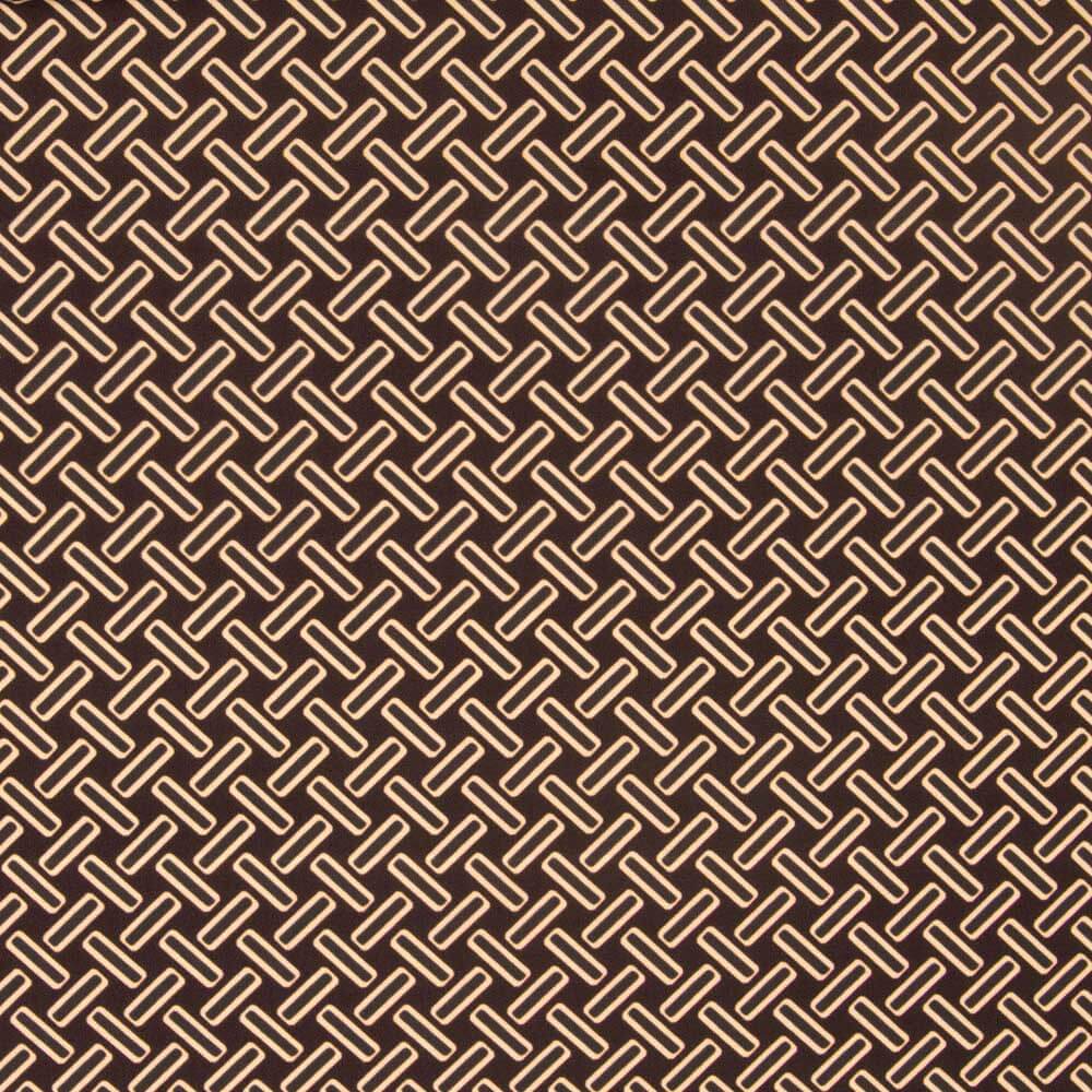 Plana Poliéster Cruz Marrón - Ribes y Casals