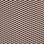 Plana Poliéster Geo Marrón - Ribes y Casals