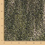 Plana Poliéster Leopardo Verde - Ribes y Casals