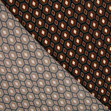 Plana Spandex Mosaico Marrón - Ribes y Casals