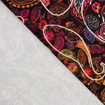 Plana Spandex Viscosa Cachemire Rojo - Ribes y Casals