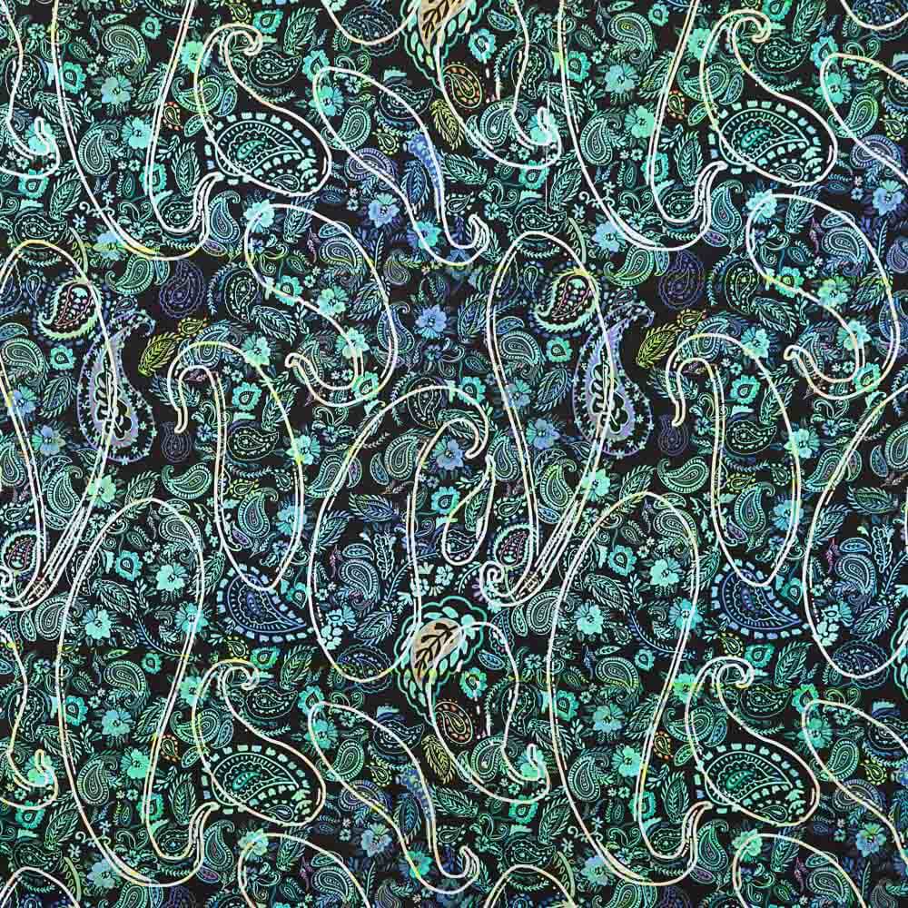 Plana Spandex Viscosa Cachemire Canard - Ribes y Casals