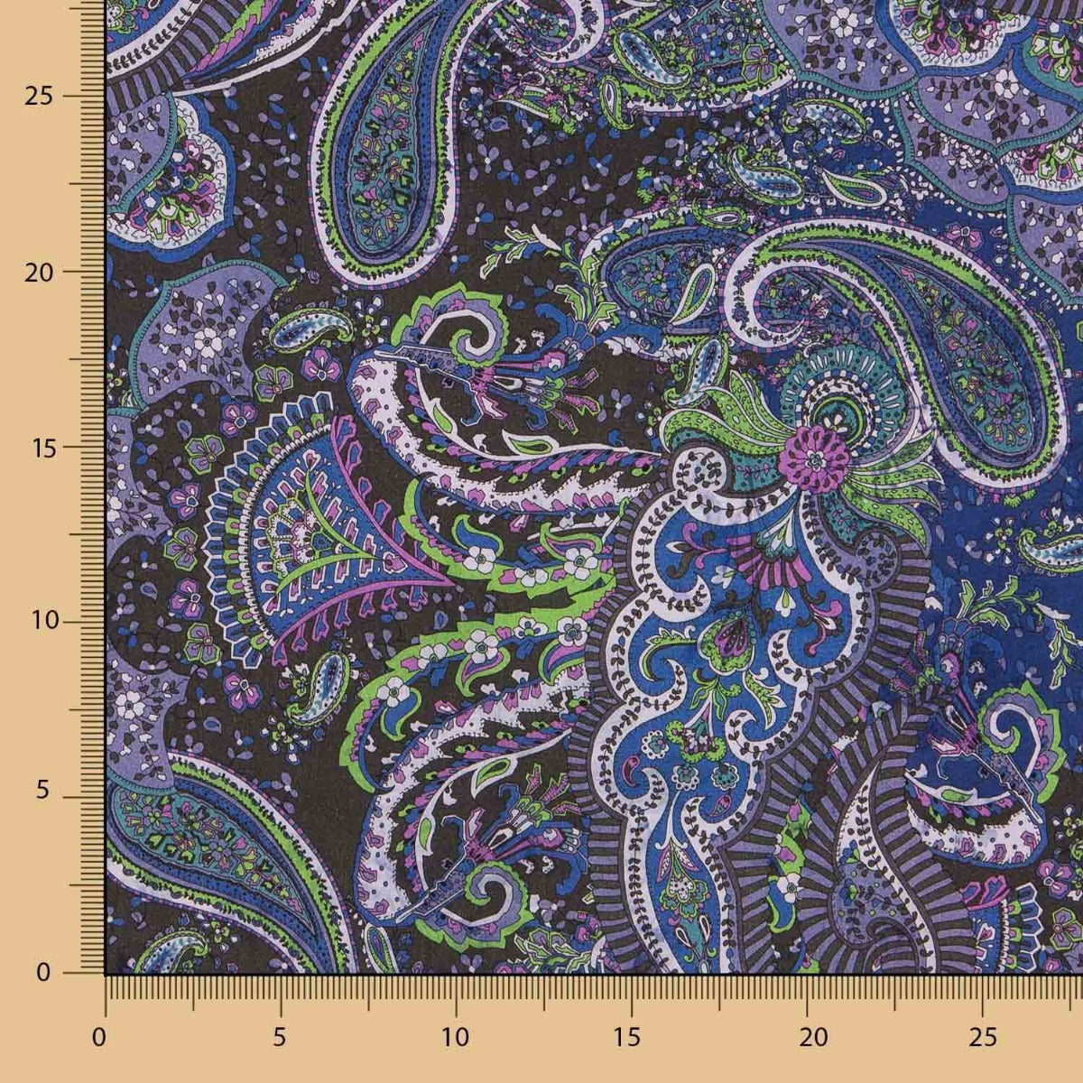 Plana Spandex Viscosa Cachemire Morado - Ribes y Casals