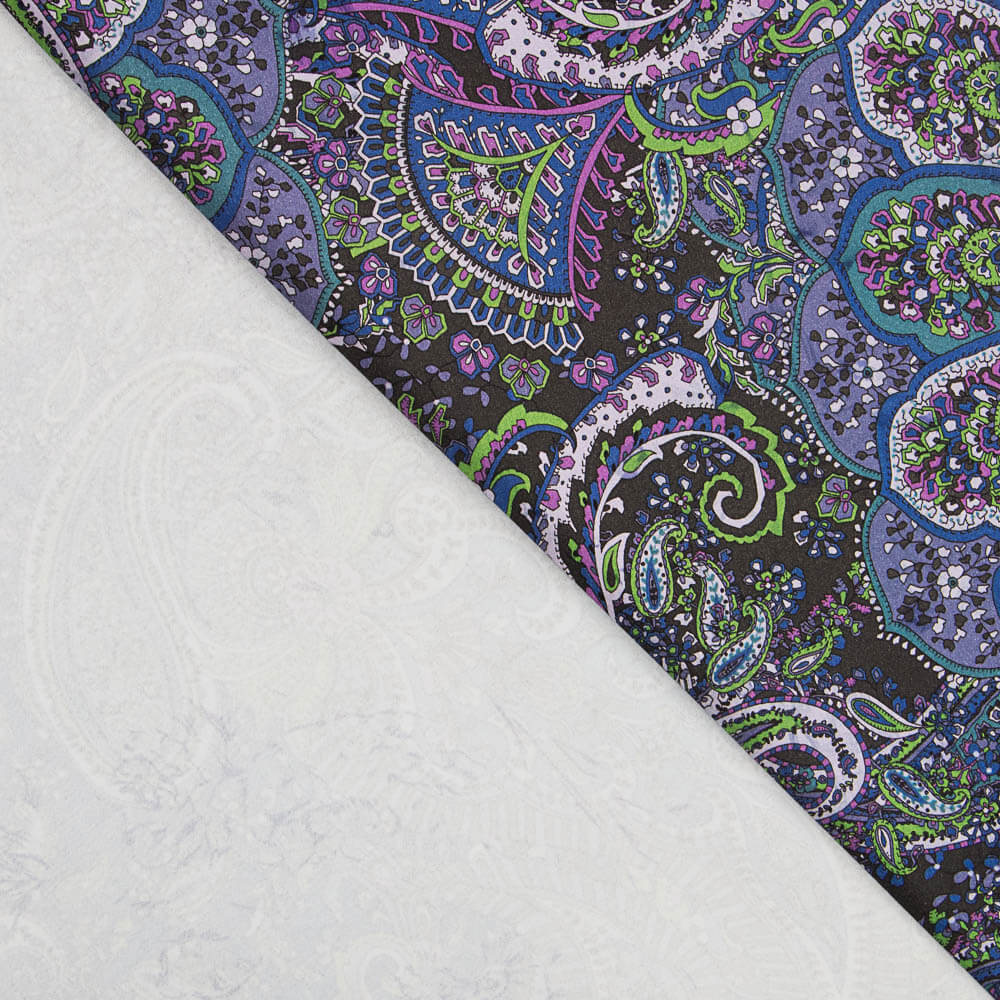 Plana Spandex Viscosa Cachemire Morado - Ribes y Casals