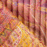 Plisado Gasa Bambula Pasley Grana - Ribes y Casals