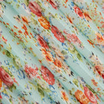 Plisado Gasa Bambula Primavaera Agua - Ribes y Casals