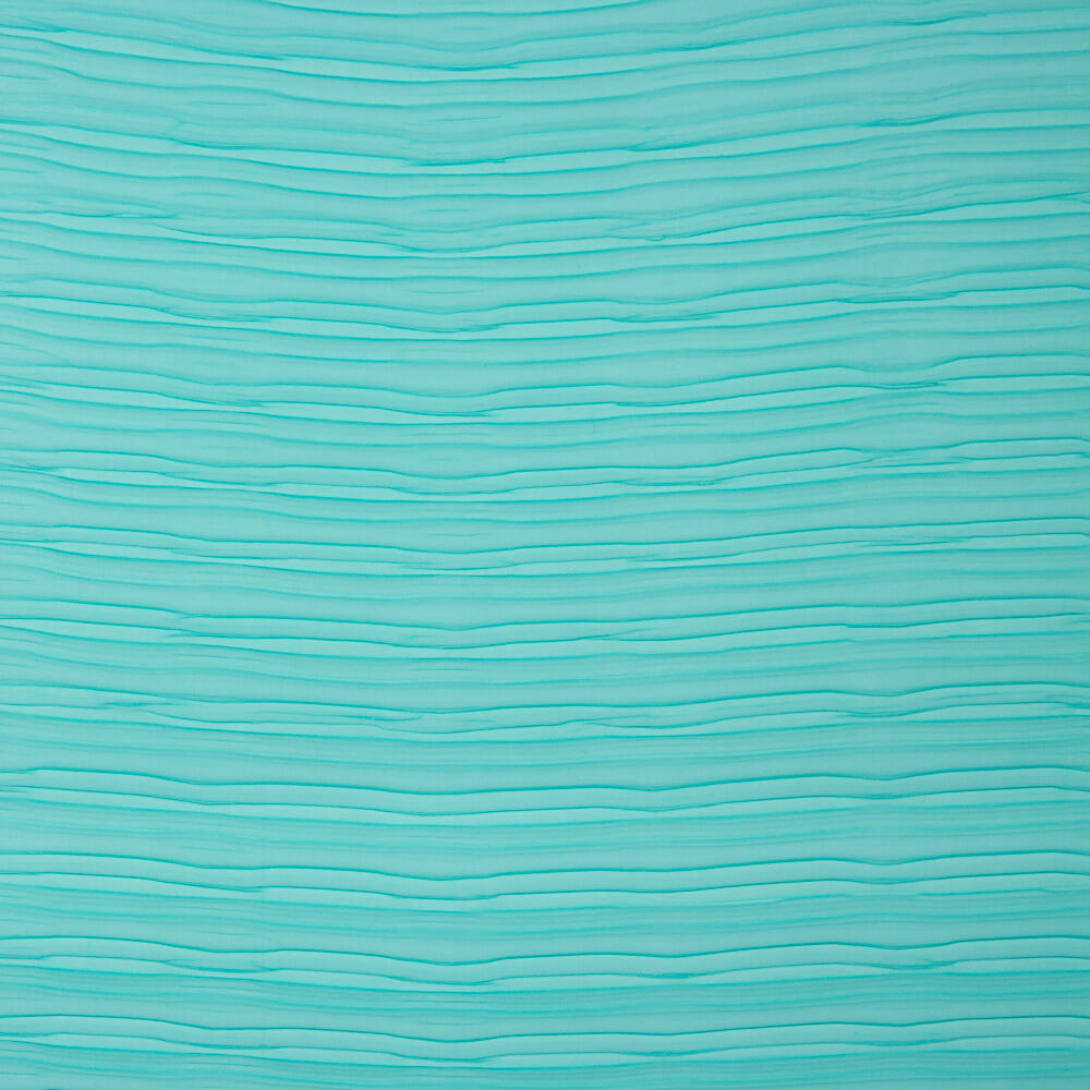 Plisado Gasa Poliéster Verde Agua - Ribes y Casals