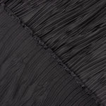 Plisado Satén Poliéster Negro - Ribes y Casals