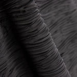 Plisado Satén Poliéster Negro - Ribes y Casals