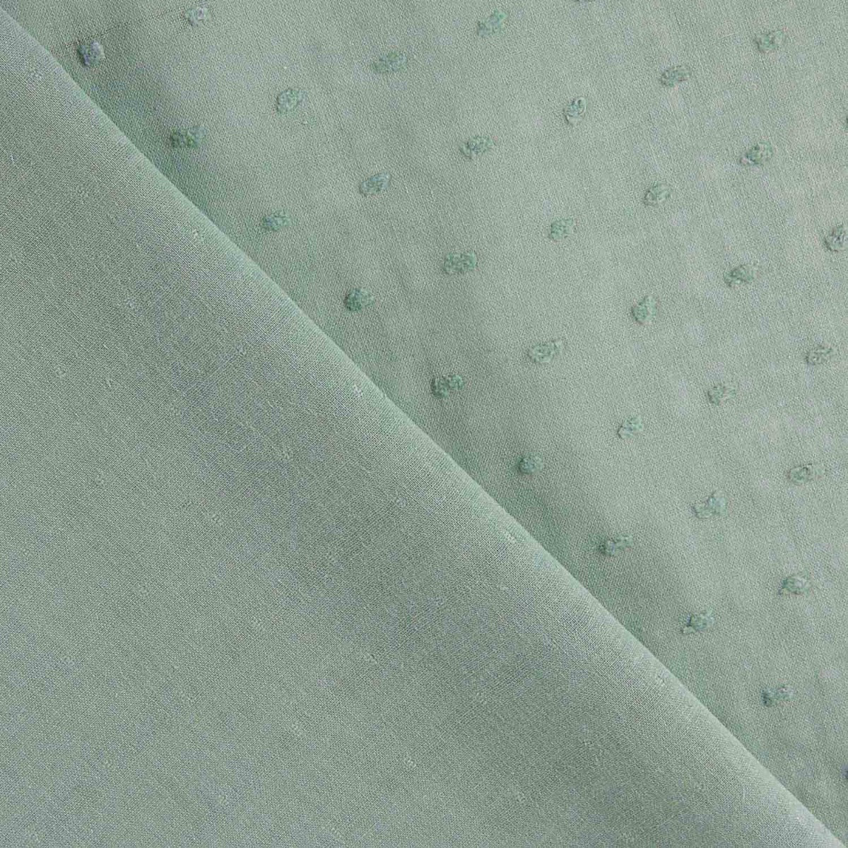 Plumeti Algodón Azul Báltico - Ribes y Casals