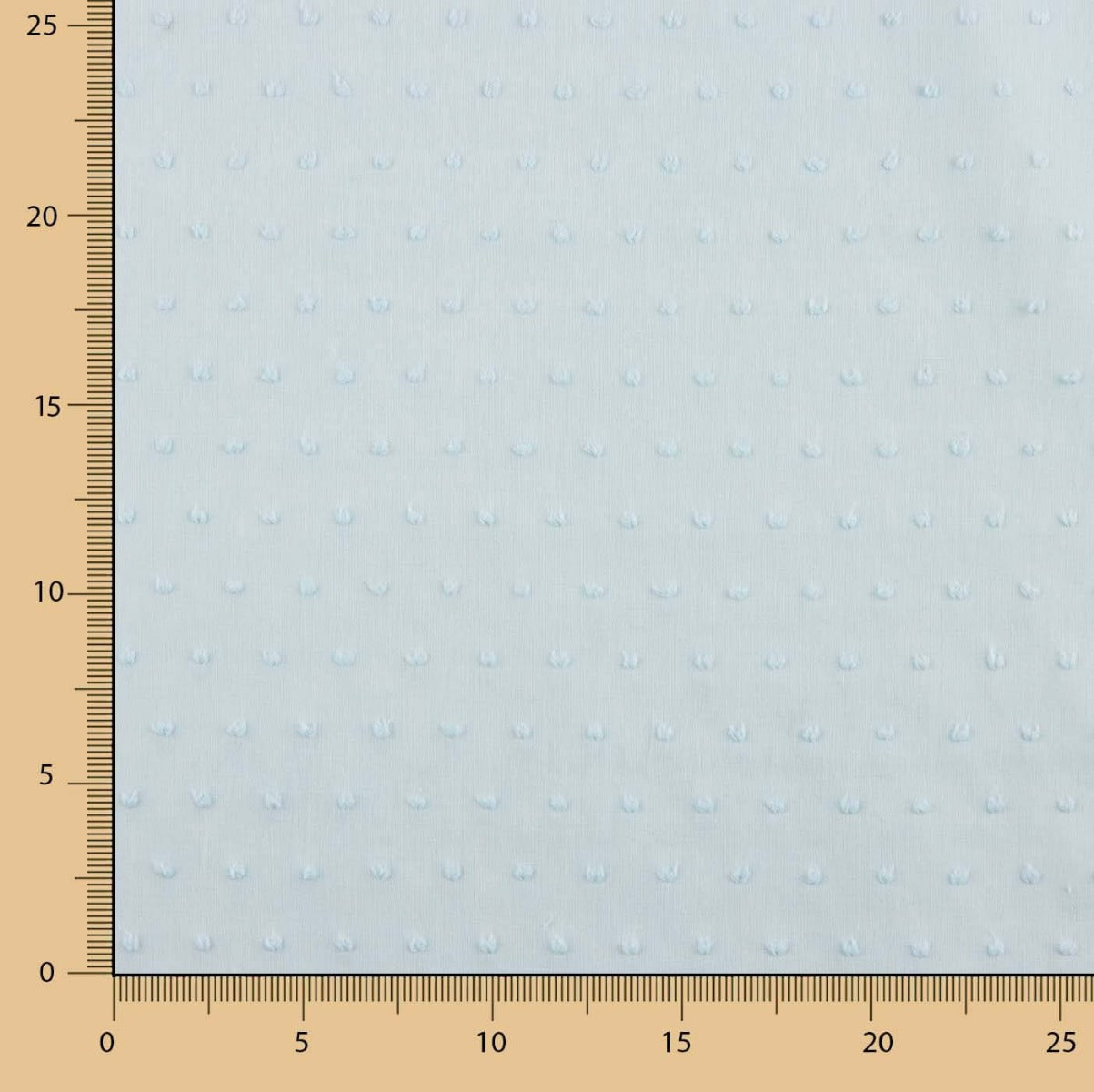 Plumeti Algodón Azul Celeste - Ribes y Casals