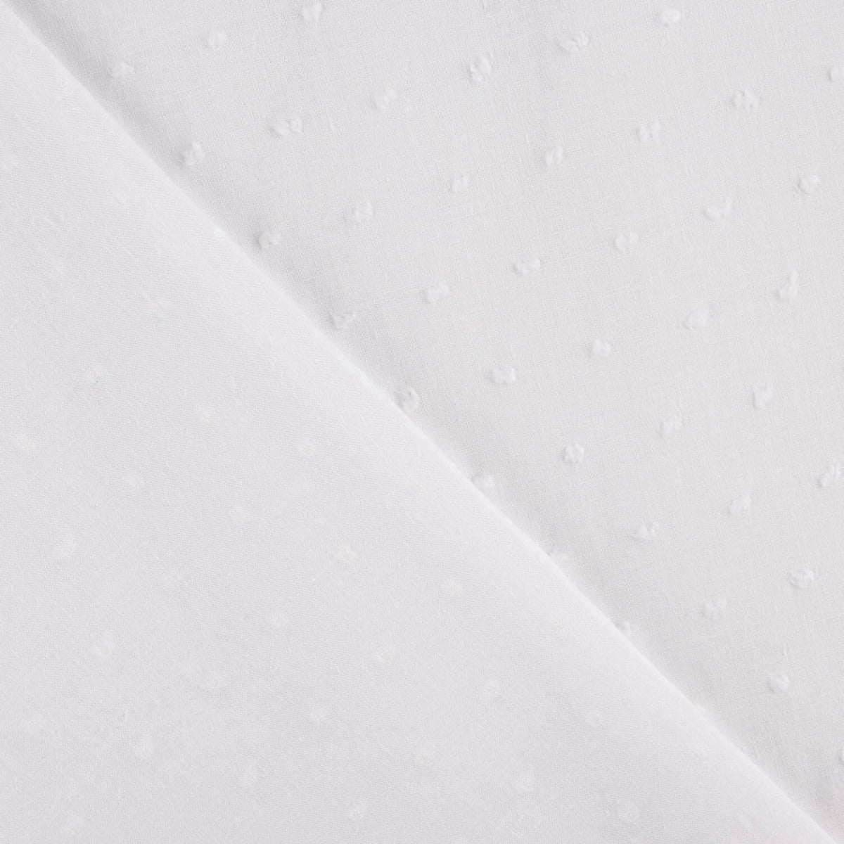 Plumeti Algodón Blanco - Ribes y Casals