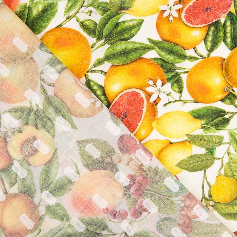 Plumeti Algodón Tutti Frutti - Ribes y Casals