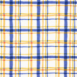 Polar Borreguito Cuadros Azul Crudo - Ribes y Casals