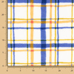 Polar Borreguito Cuadros Azul Crudo - Ribes y Casals