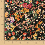 Retal Viscosa Noche en Flor 140x140 cms - Ribes y Casals