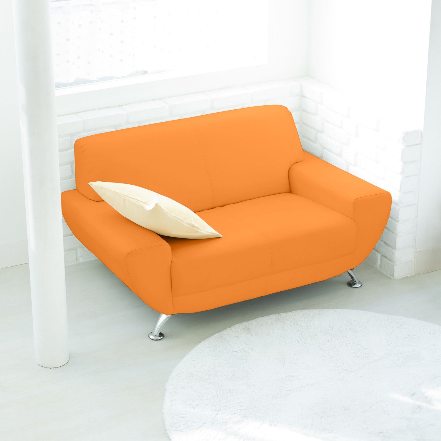 Polipiel Tapicería Naranja - Ribes y Casals