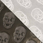 Polipiel Metálica Skulls Gris Oscuro - Ribes y Casals
