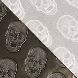 Polipiel Metálica Skulls Gris Oscuro - Ribes y Casals