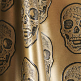 Polipiel Metálica Skulls Oro - Ribes y Casals