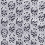 Polipiel Metálica Skulls Plata - Ribes y Casals