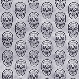 Polipiel Metálica Skulls Plata - Ribes y Casals