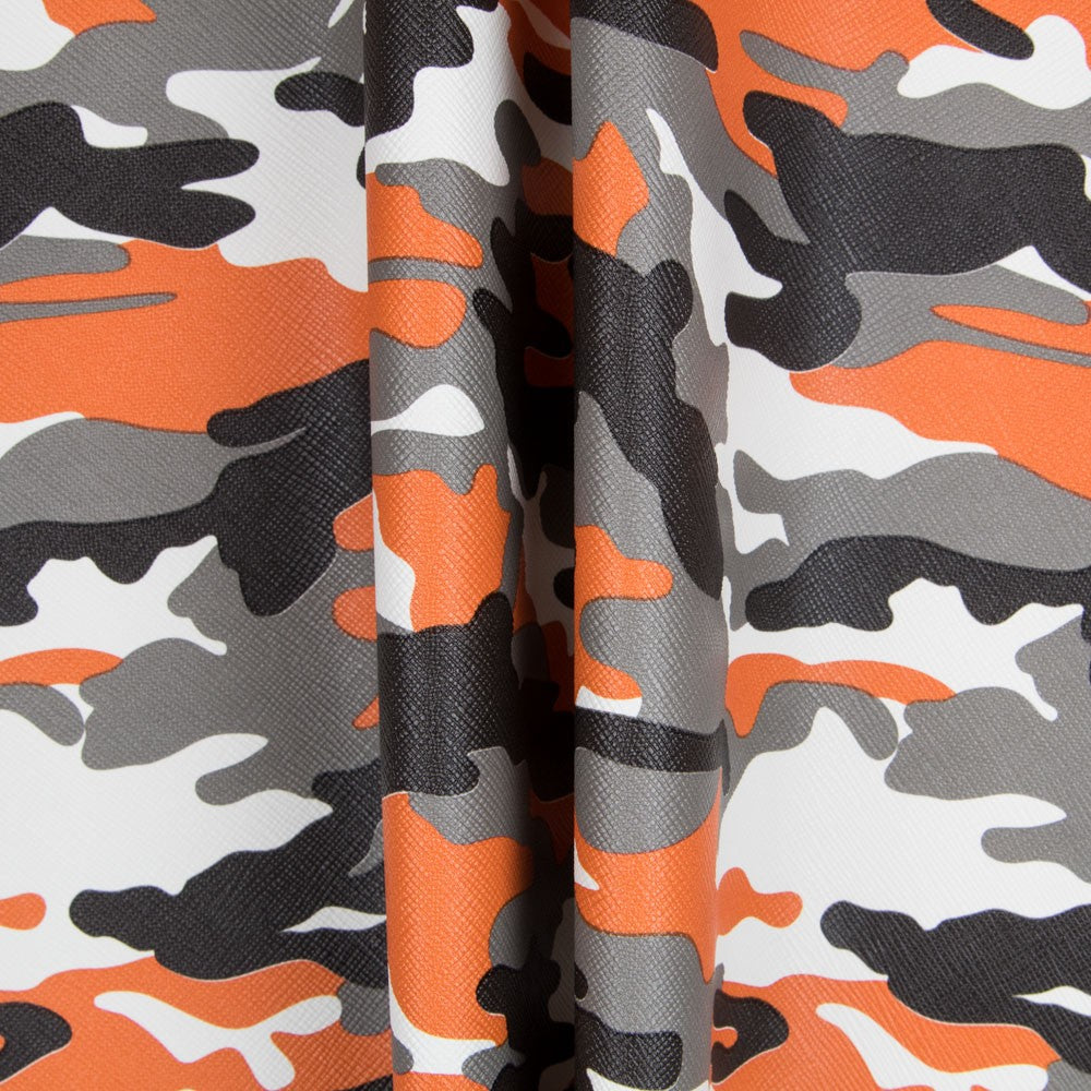 Polipiel Tapicería Militar Naranja - Ribes y Casals