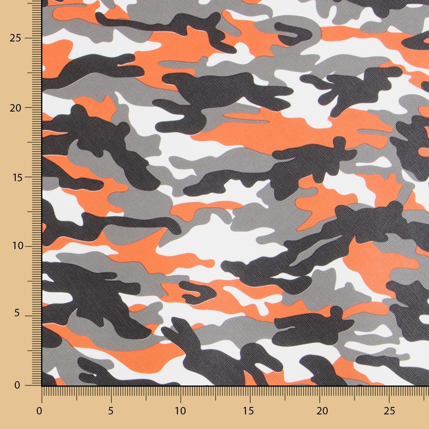 Polipiel Tapicería Militar Naranja - Ribes y Casals