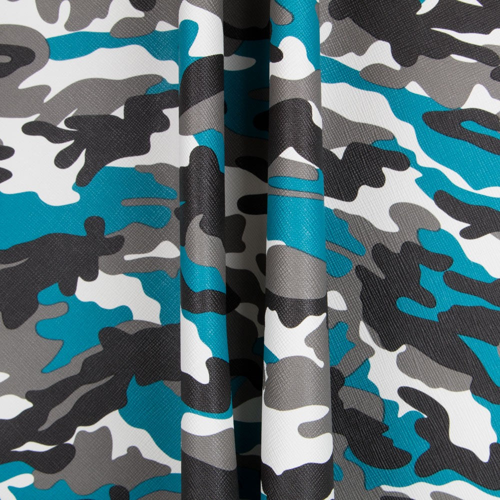 Polipiel Tapicería Militar Turquesa - Ribes y Casals