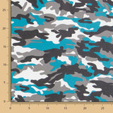 Polipiel Tapicería Militar Turquesa - Ribes y Casals