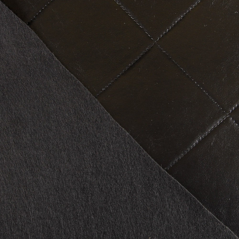 Polipiel Tapicería Rombos Negra - Ribes y Casals